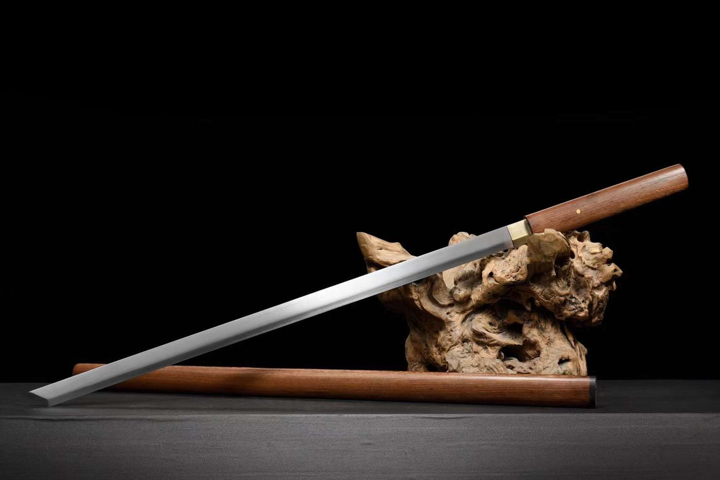 Plain stick knife
