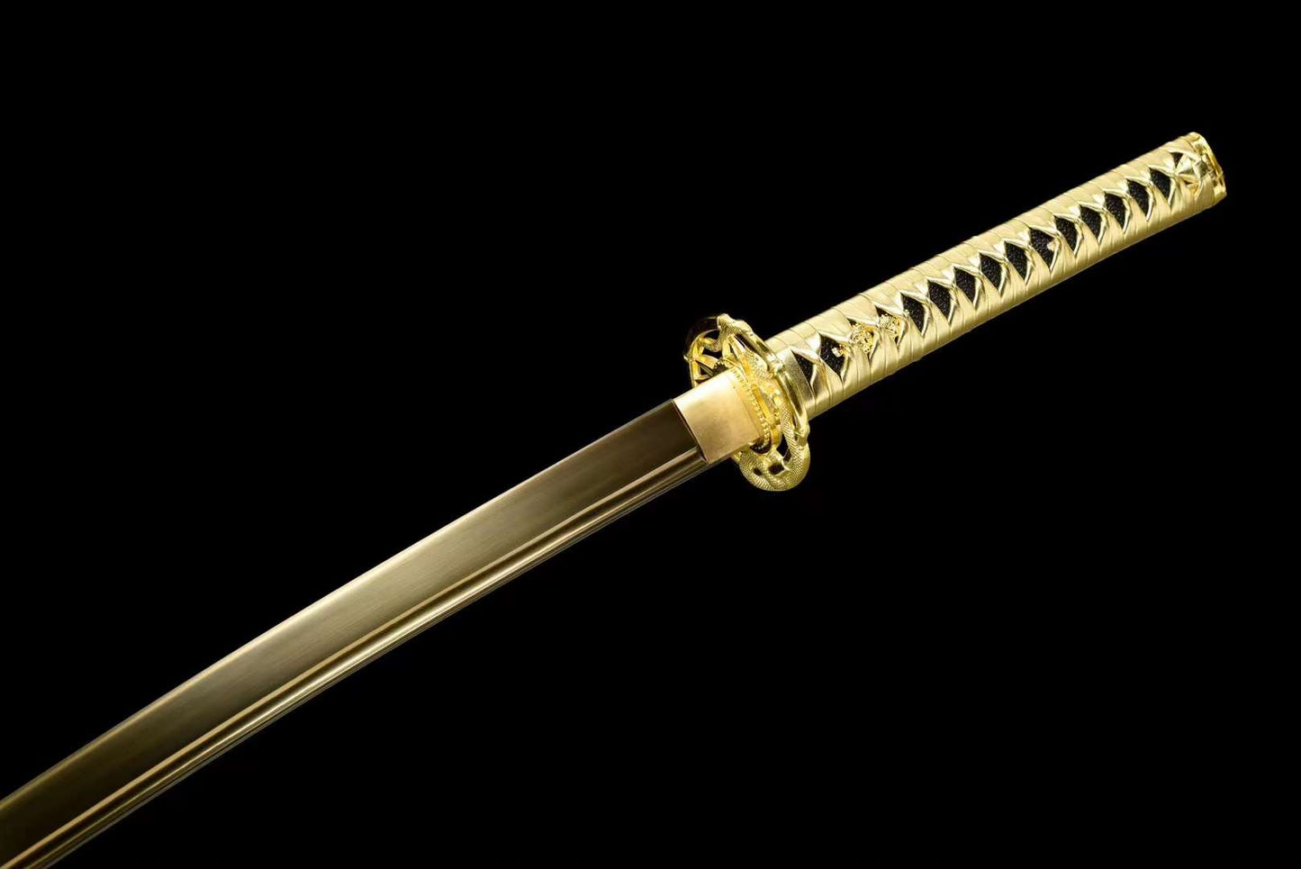 Handwork katana Gold wire(金丝)