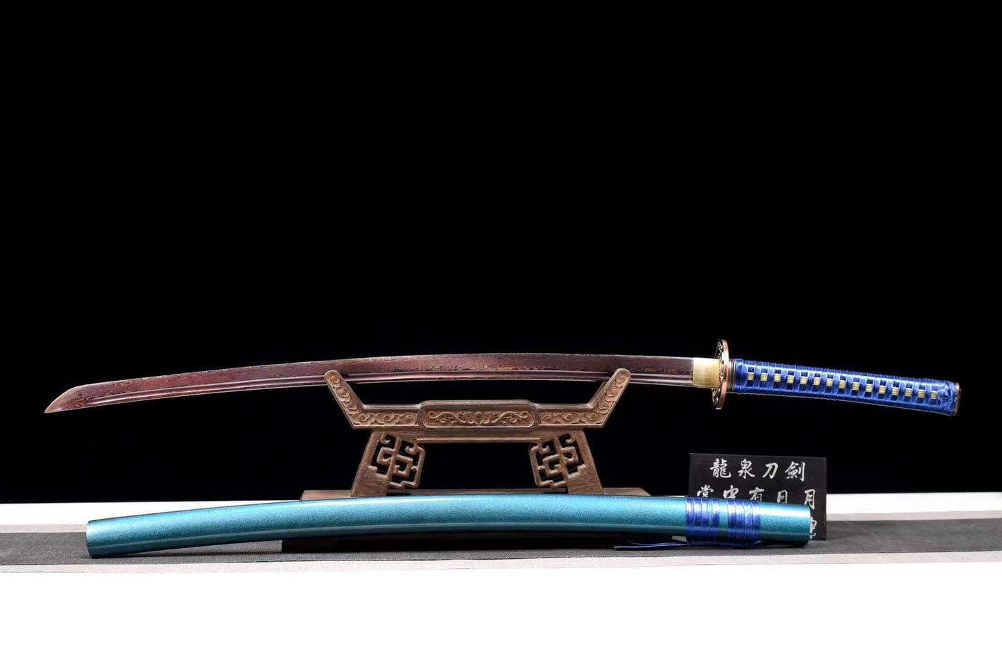 Handwork katana Blue soul(蓝魂)