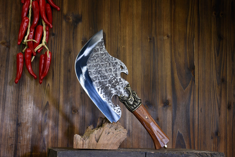 Tiger-headed bone chopper