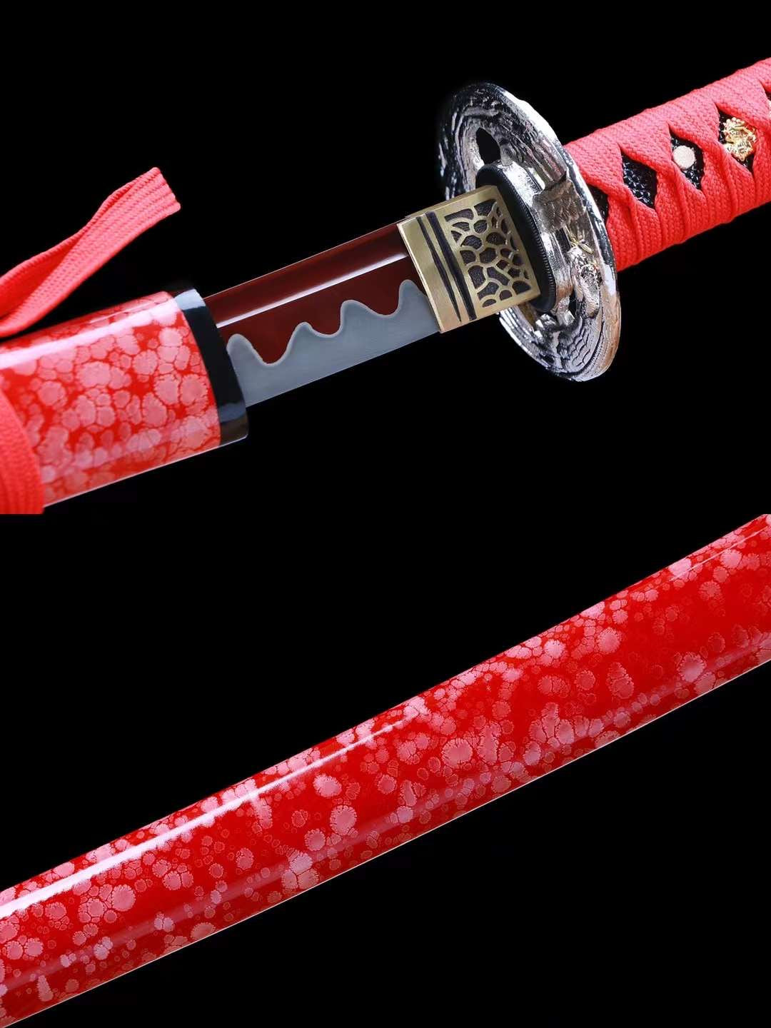 Handwork katana Red moon(红月)