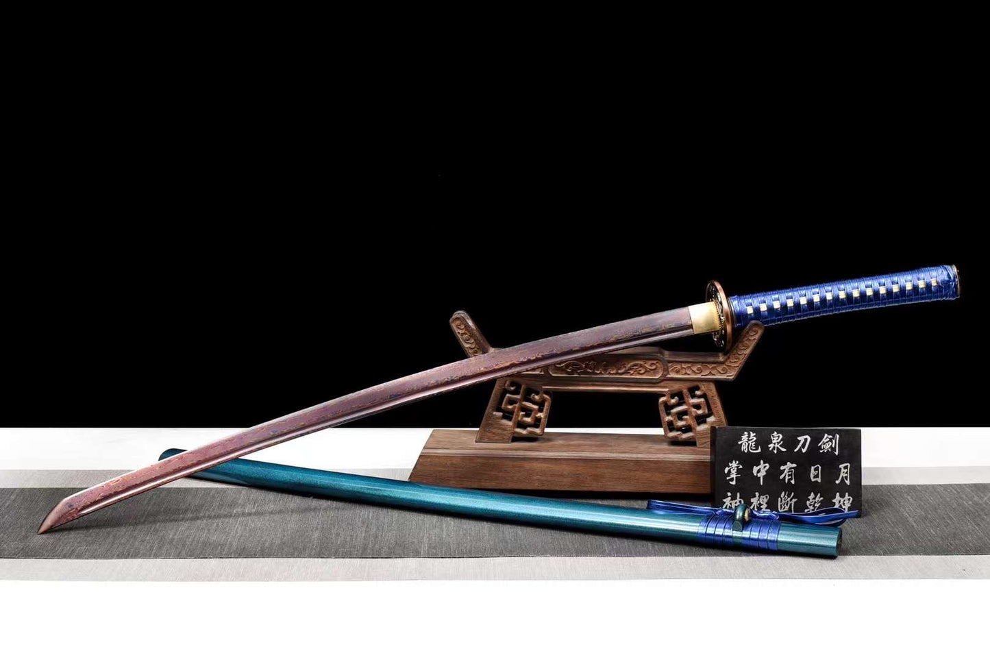Handwork katana Blue soul(蓝魂)