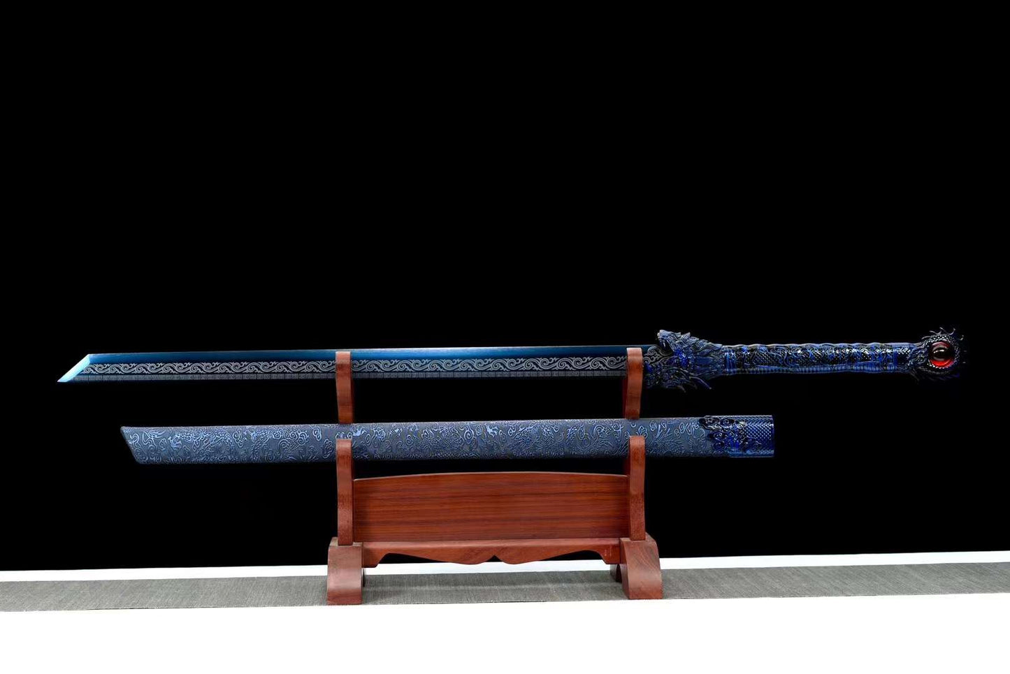 Basket Flame Tang Dao(蓝焰唐刀)
