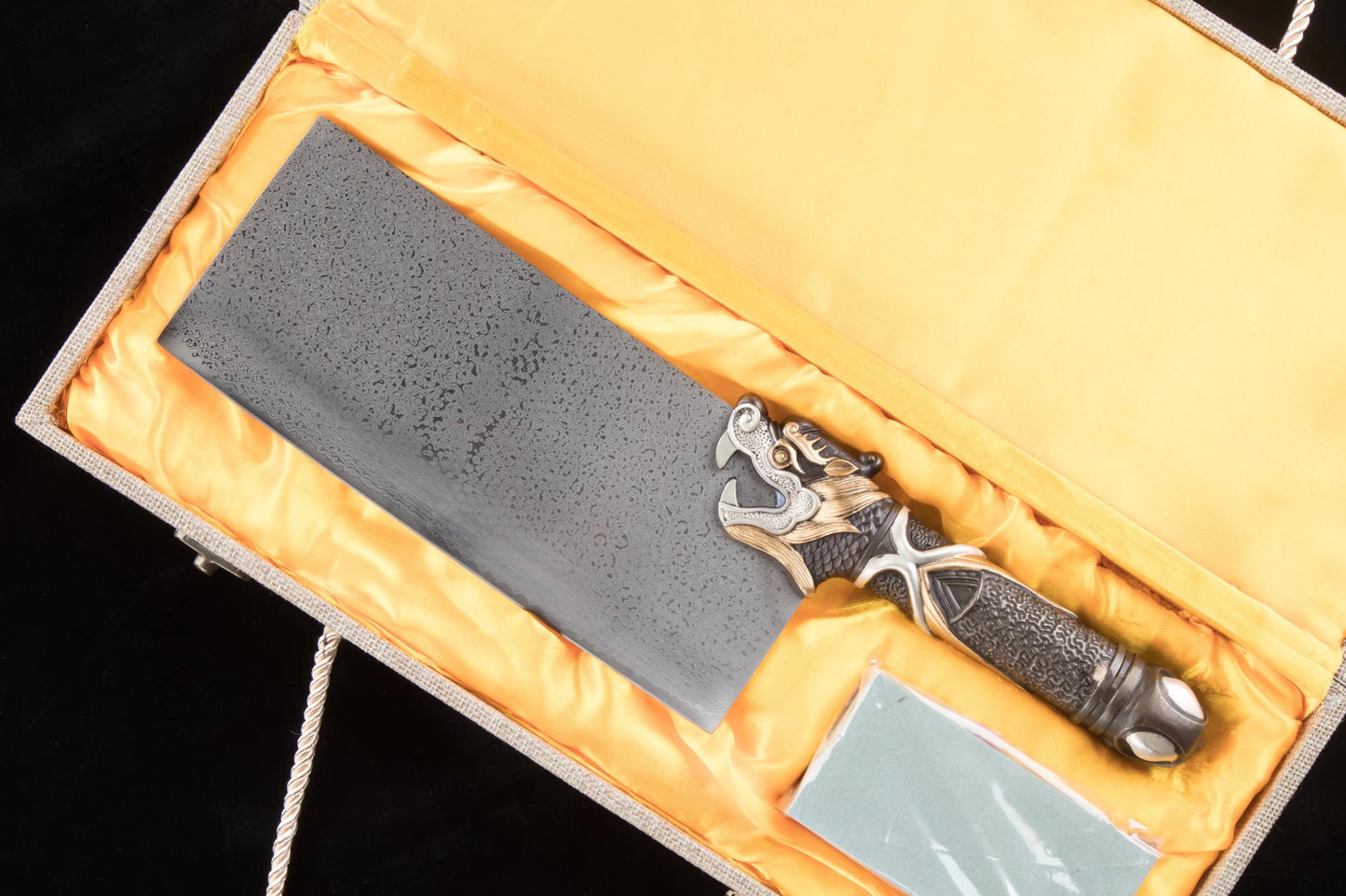 Faucet pattern steel kitchen knife