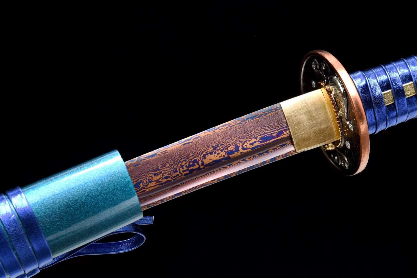 Handwork katana Blue soul(蓝魂)