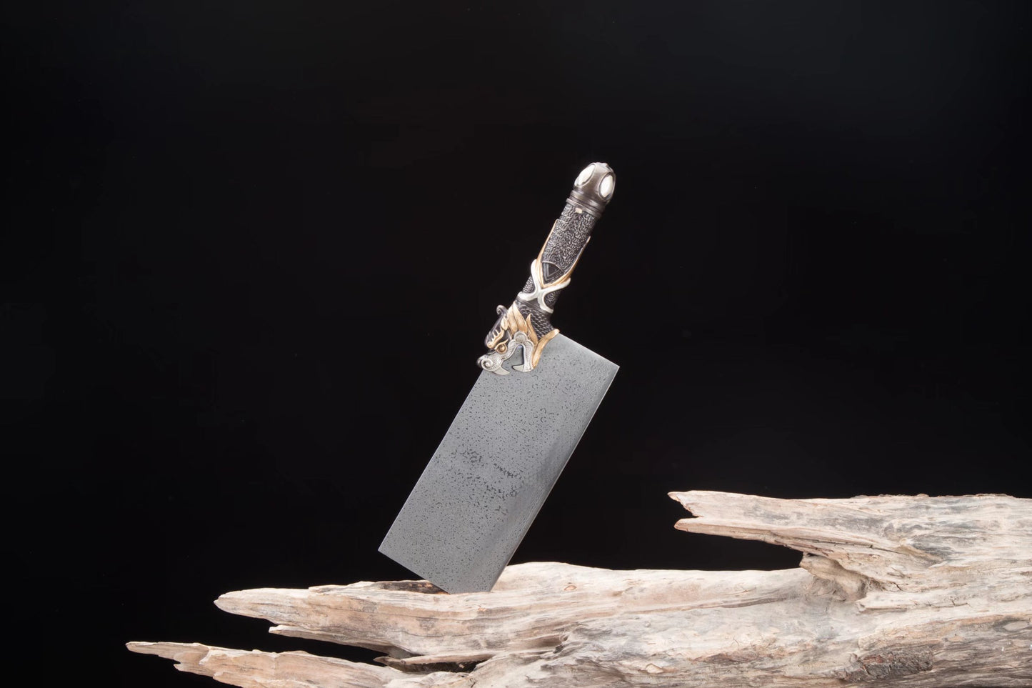 Faucet pattern steel kitchen knife