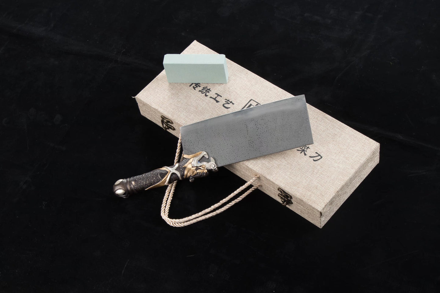 Faucet pattern steel kitchen knife