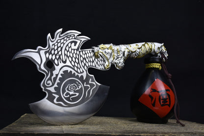 Jiaolong bone-cutting axe