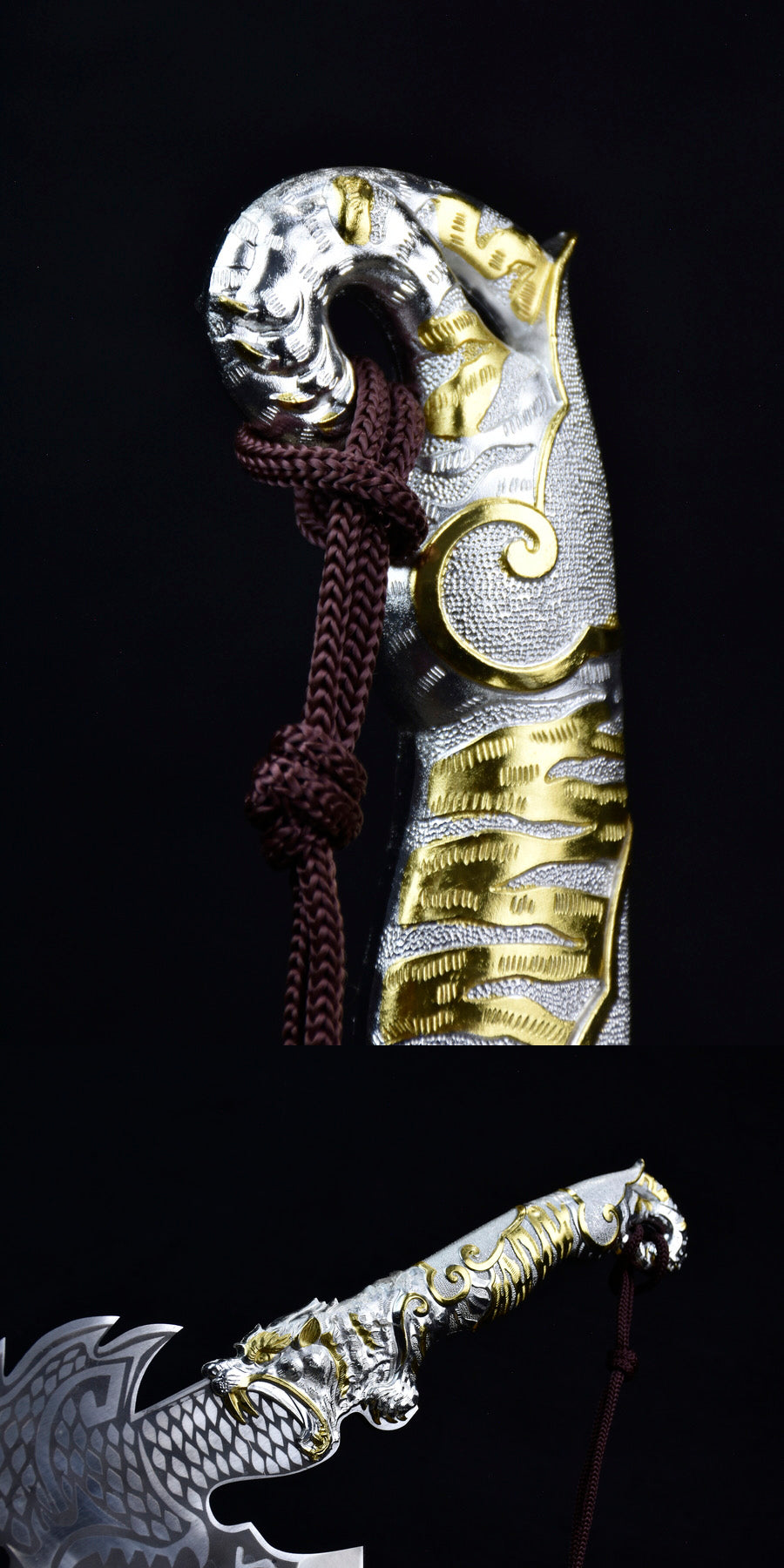 Jiaolong bone-cutting axe