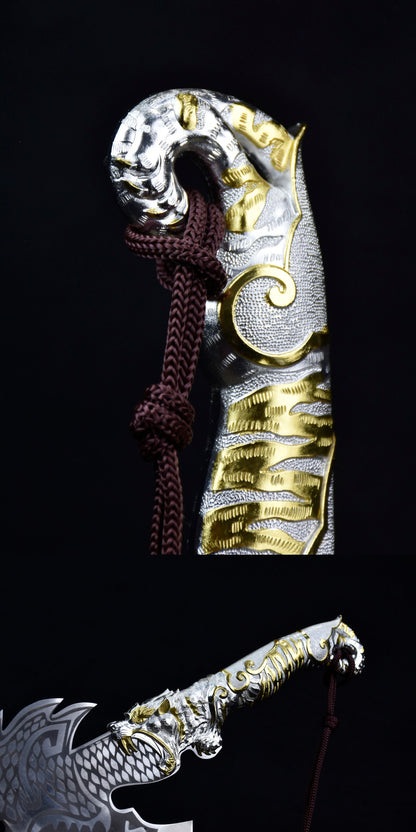 Jiaolong bone-cutting axe