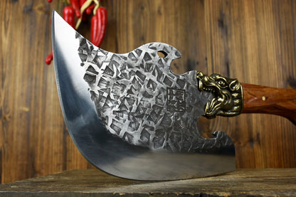 Tiger-headed bone chopper