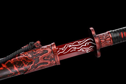 Red Dragon Tangle Knife