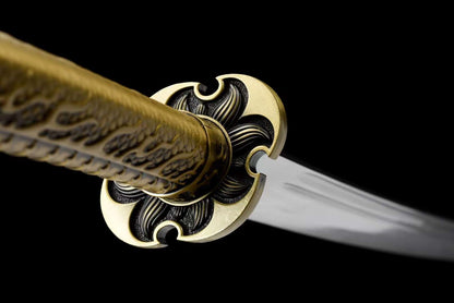 Royal Dragon Embroidery Spring Knife