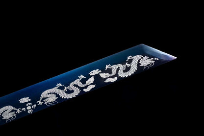 Blue sky in brocade