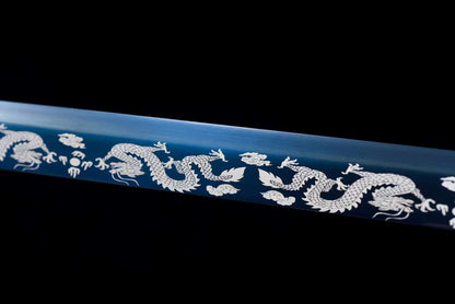 Blue sky in brocade