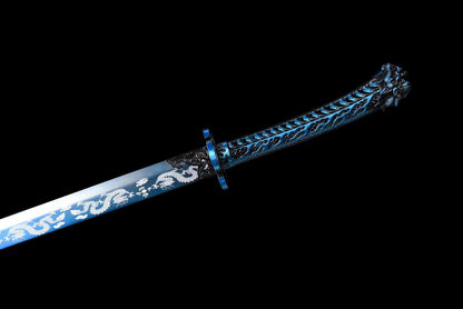 Blue sky in brocade