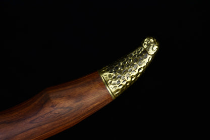 White tiger kitchen knife
