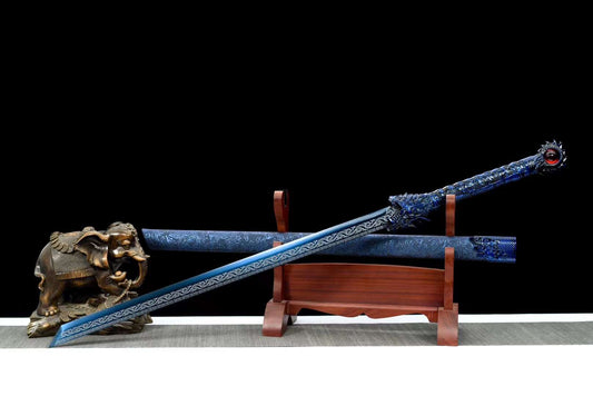 Basket Flame Tang Dao（蓝焰唐刀）
