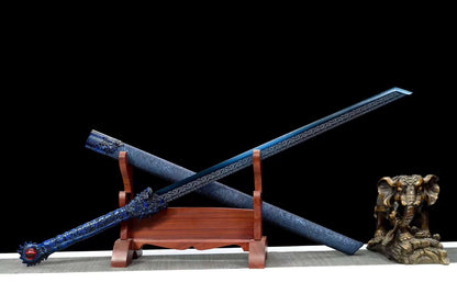 Basket Flame Tang Dao（蓝焰唐刀）