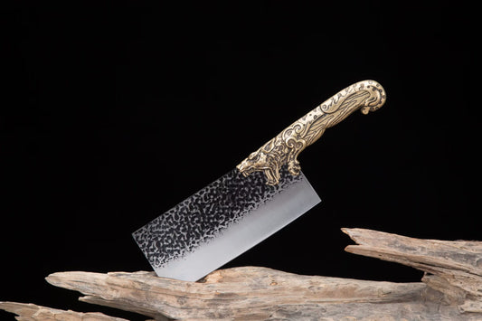 Leopard kitchen knife