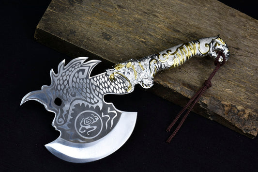 Jiaolong bone-cutting axe