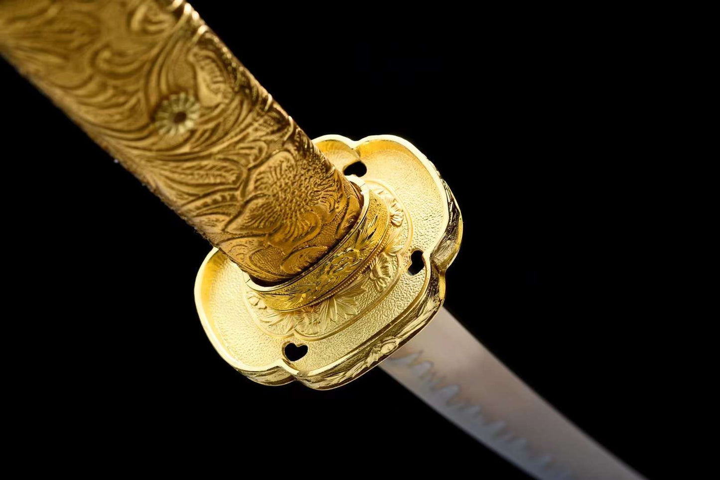 Handwork katana Golden Samurai（金武士）