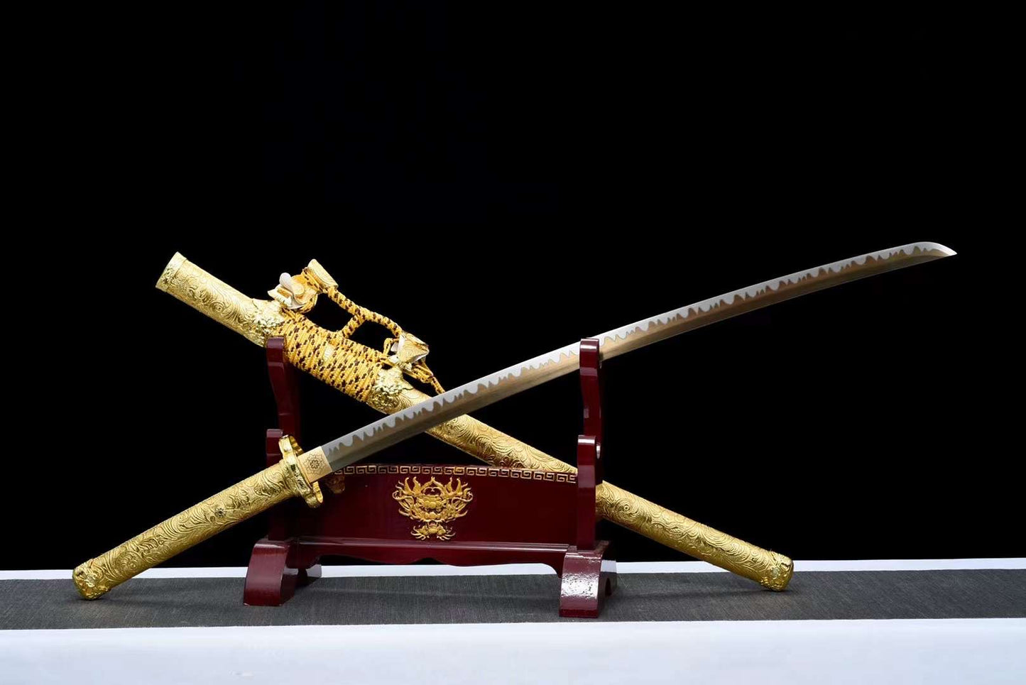 Handwork katana Golden Samurai（金武士）