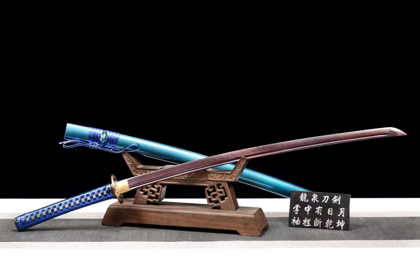 Handwork katana Blue soul（蓝魂）