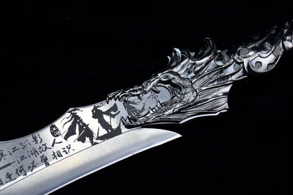 River and lake wooden knife cutting knife