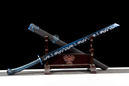 Blue sky in brocade