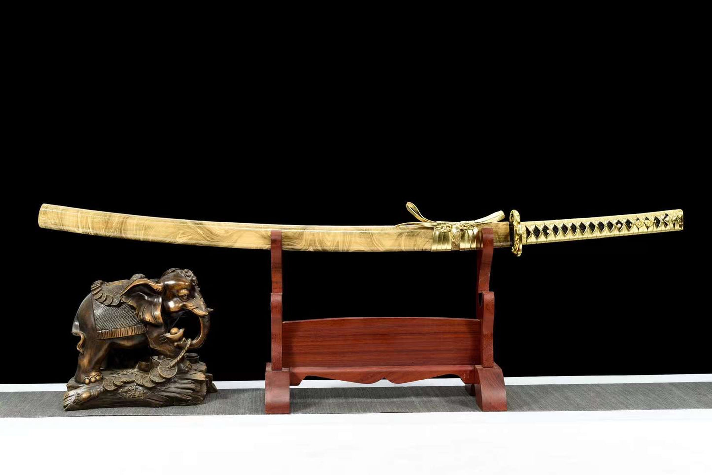 Handwork katana Gold wire（金丝）