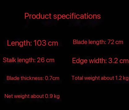 Handwork katana Red moon(红月）
