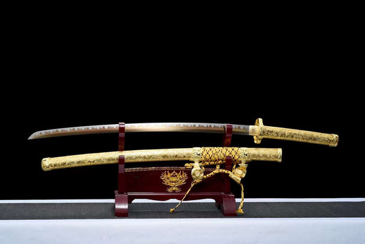 Handwork katana Golden Samurai（金武士）