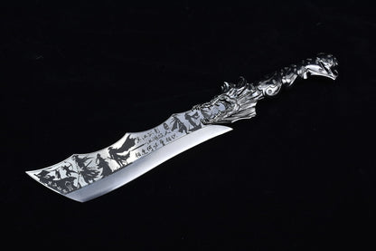 River and lake wooden knife cutting knife